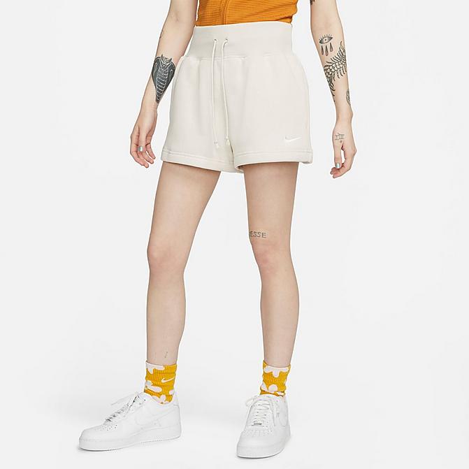 WOMEN'S NIKE SPORTSWEAR PHOENIX FLEECE HIGH-RISE SHORTS