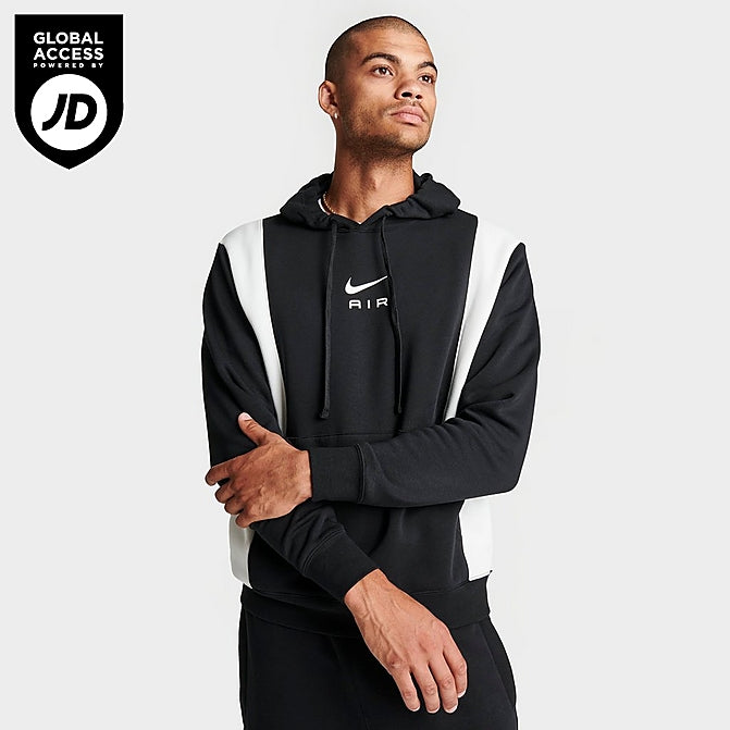 MEN'S NIKE AIR RETRO SWOOSH FLEECE PULLOVER HOODIE