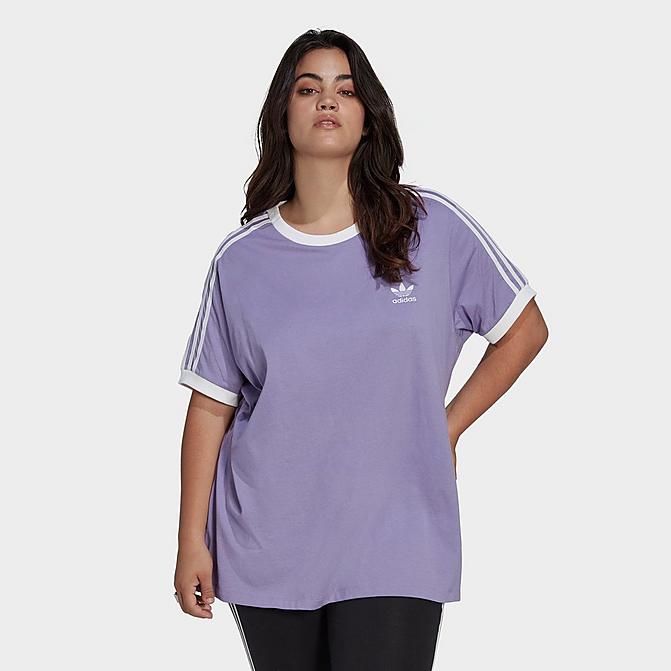 WOMEN'S ADIDAS ORIGINALS ADICOLOR CLASSICS 3-STRIPES T-SHIRT