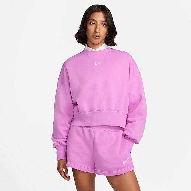 WOMEN'S NIKE SPORTSWEAR PHOENIX FLEECE OVERSIZED CREWNECK SWEATSHIRT