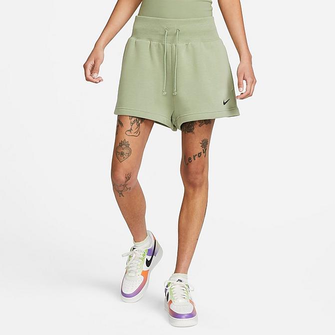 WOMEN'S NIKE SPORTSWEAR PHOENIX FLEECE HIGH-RISE SHORTS