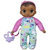 Baby Alive Soft ‘n Cute Doll, Brown Hair, Soft First Baby Doll Toy, Kids 18 Months and up