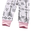 Newborn Girls Clothes Baby Romper Outfit Pants Set Long Sleeve Toddler Infant Winter Clothing