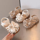 Girls Sandals,Toddler Shoes Girls' Sandals Baby Sandals Princess Shoes Sandals (Color:Beige,Size:9)