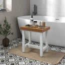 18 x 12 Inch Waterproof Bathroom Shower Stool
