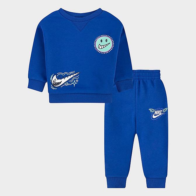 INFANT NIKE ART OF PLAY CREWNECK SWEATSHIRT AND JOGGER PANTS SET