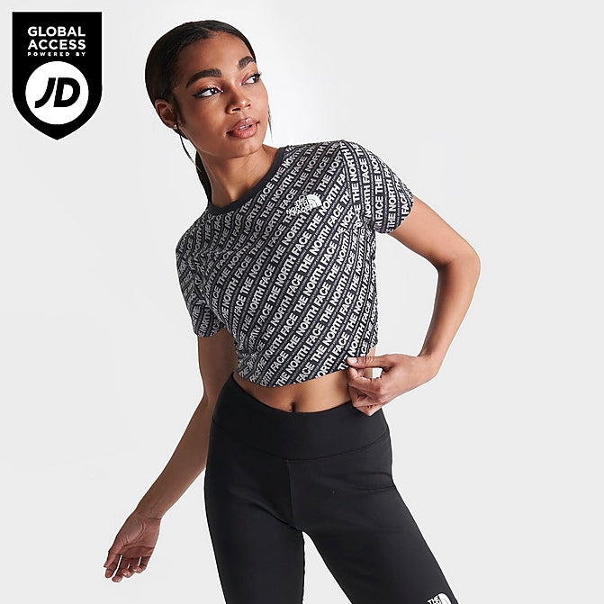 WOMEN'S THE NORTH FACE SLIM ALL-OVER PRINT T-SHIRT