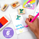 Just My Style Wooden Stamp, Art & Craft Kit for Boys & Girls, Kids & Teens (28 Pieces)