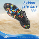 Bergman Kelly Mens and Womens Durable Water Shoes (M 7.5-12; W 8.5-13), Aqua Socks