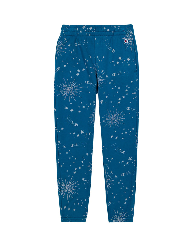 Big Girls’ Powerblend Joggers, All Over Print, 24.5"