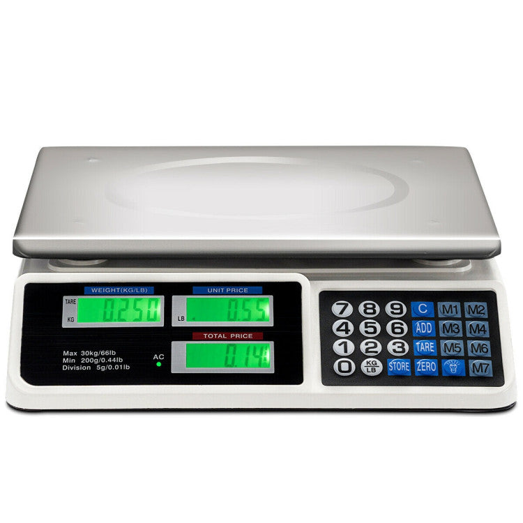 66 lbs Digital Weight Food Count Scale