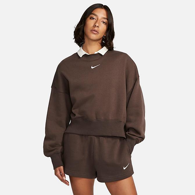 WOMEN'S NIKE SPORTSWEAR PHOENIX FLEECE OVERSIZED CREWNECK SWEATSHIRT