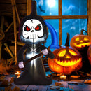 6 Feet Halloween Inflatable Decorations with Built-in LED Lights