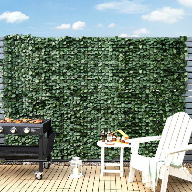 118 x 39 Inch Artificial Ivy Privacy Fence Screen for Fence Decor