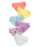Hanes Toddler Girls' Tagless Cotton Hipster Underwear, 6-Pack
