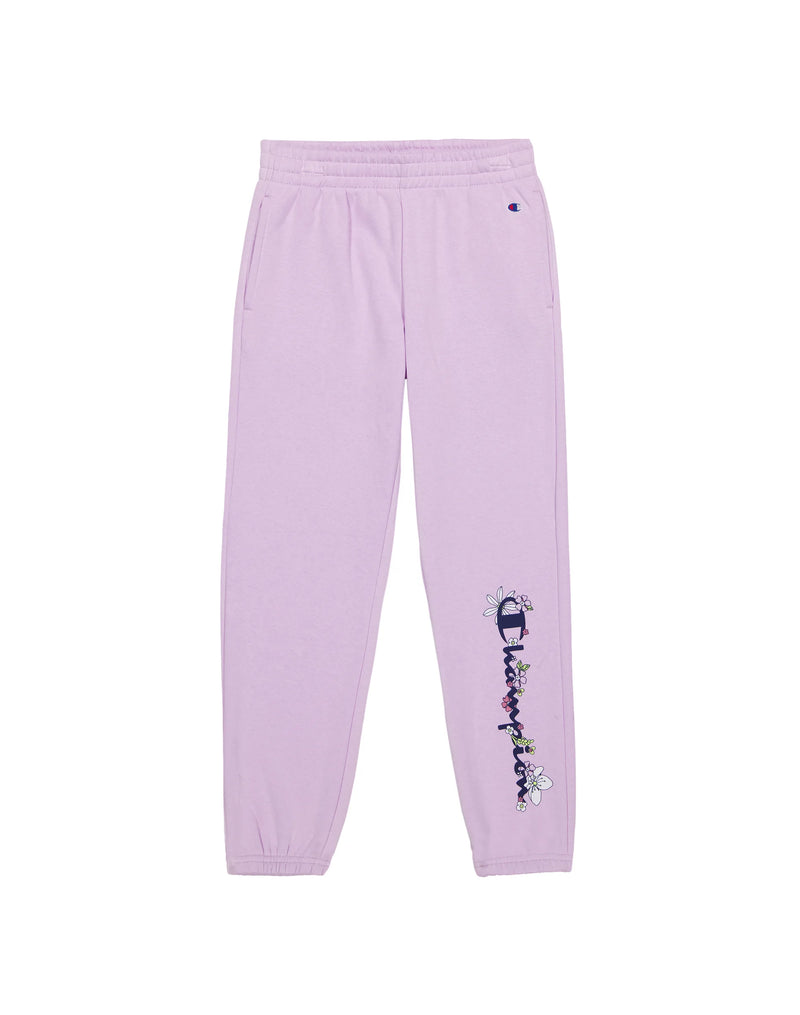 Big Girls' Powerblend Joggers, Block Logo, 24.5"