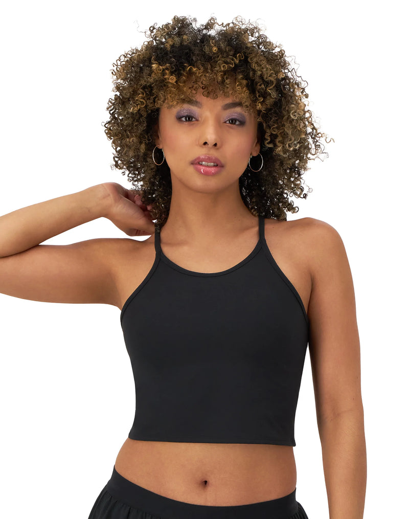 Soft Touch Longline Cami with Shelf Bra, C Logo