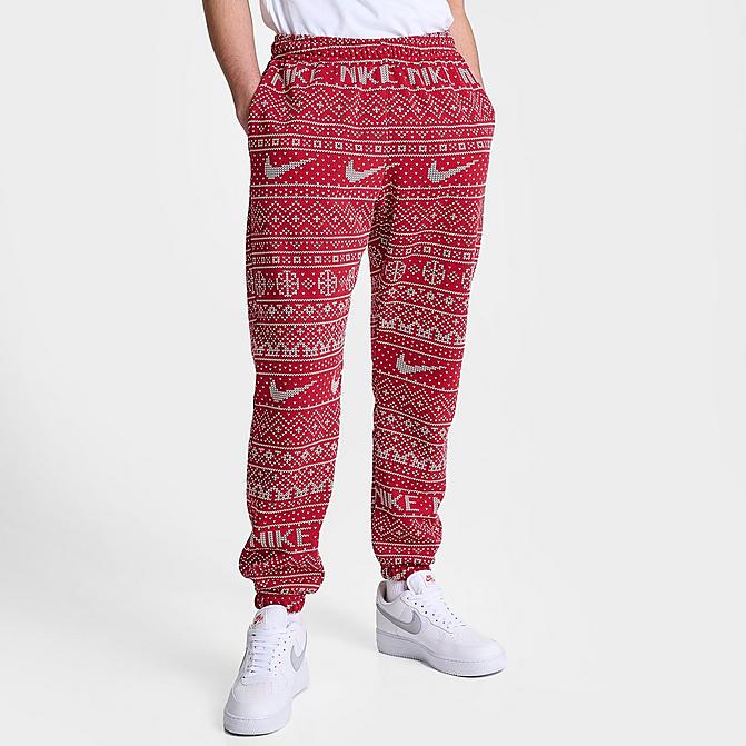 MEN'S NIKE SPORTSWEAR CLUB FLEECE HOLIDAY PANTS