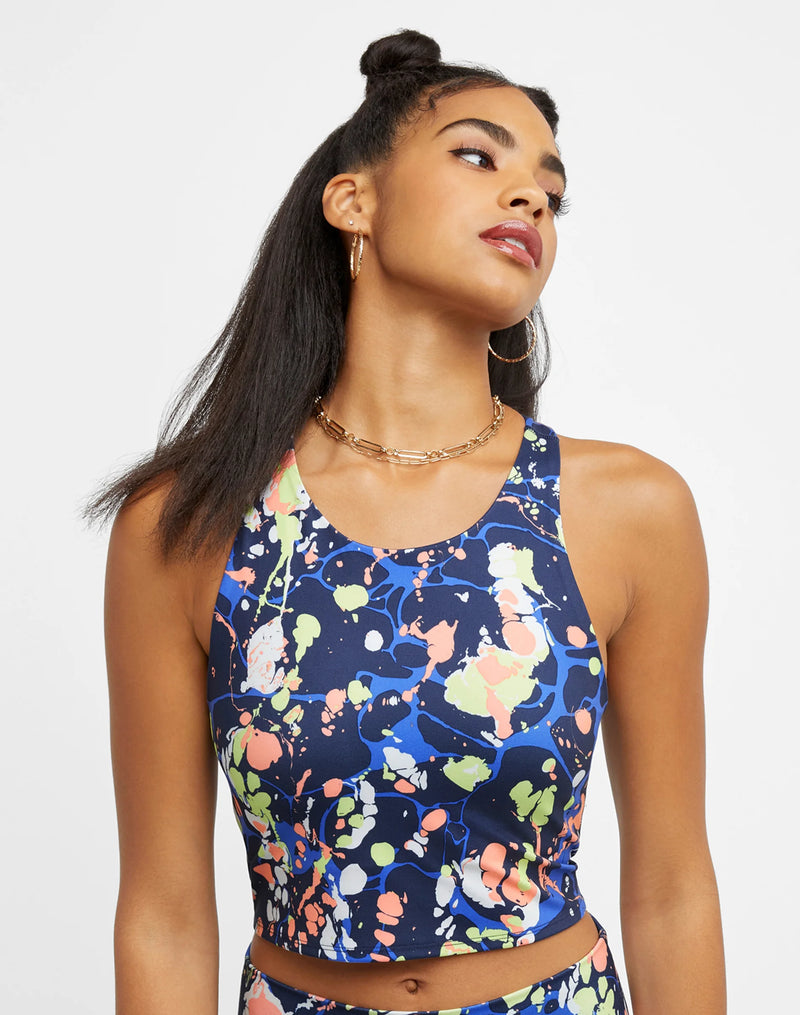 Soft Touch Crop Top, Print