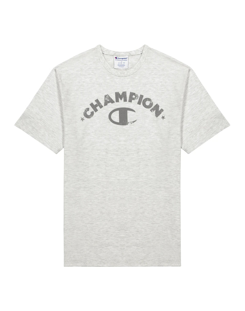 Graphic T-Shirt, Vintage Wash, Tonal Arched Champion Logo