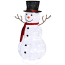UBesGoo Top Hat Christmas Outdoor Snowman Christmas Decorations for Home Indoor