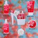 Draizee Heel Shoe Spa Gift Set Cherry Blossom Scented Bath Essentials Gift Basket Relaxation Gifts for Women