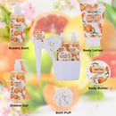 Draizee Heel Shoe Spa Gift Set  Citrus Scented Bath Essentials Gift Basket