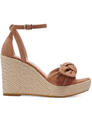 Kate Spade New York Womens Tianna Suede Ankle Strap Wedge Sandals