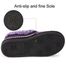 EverFoams Ladies' Luxury Wool Memory Foam Slippers with Fluffy