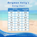 Bergman Kelly Mens and Womens Durable Water Shoes (M 7.5-12; W 8.5-13), Aqua Socks