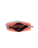 Teri Shoulder Bag In Signature Canvas (Khaki / Tangerine) -