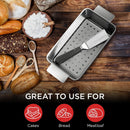 Elbee Home Non-Stick Meatloaf Pan with 9” Carbon Steel Removable Perforated Tray