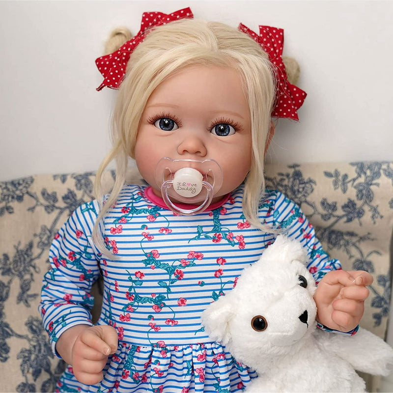 20" Reborn Baby Dolls Realistic Baby Dolls Soft Body Real Life Baby Dolls Girl Kids Age 3+