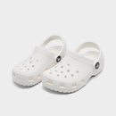 Crocs Kids' Toddler Classic Clog Shoes in White/White