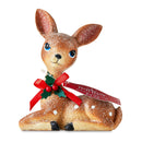 Mini Brown Sitting Deer Tabletop Decoration, 4.72 in, by Holiday Time