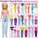 K.T. Fancy 39 Pcs Doll Clothes and Accessories 3 Fashion Dresses Perfect for 11.5 inch Dolls