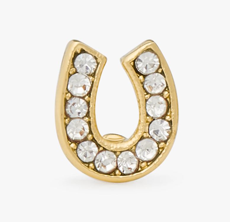 Kate Spade New York Earrings You're A Gem Horseshoe Studs Gold