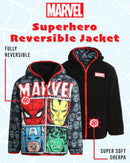 Marvel Boys’ Avengers Spider-Man Reversible Jacket – Sherpa Fleece Lining (2T-20)