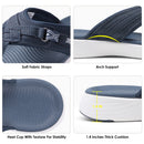 Dream Pairs Women's Fashion Flip Flops Comfort Arch Support Soft Cushion Thong Sandals Slippers BREEZE-1 NAVY Size 9
