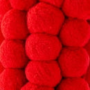 Valentine's Day 16 in Heart Shaped Red Pom Pom Wreath, by Way to Celebrate