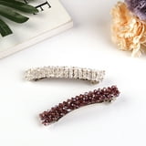 6PCS Hair Barrette Rhinestone Hair Clip Decorative Hair Side Clip Hair Accessories