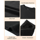 Thermal Underwear for Men: Fleece Lined Long Johns Base Layer, Extreme Cold Weather Winter Ski Thermals Top and Bottom Set