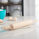 Mainstays Rubber Wood Rolling Pin, 18.3in-L and 2.17in-H