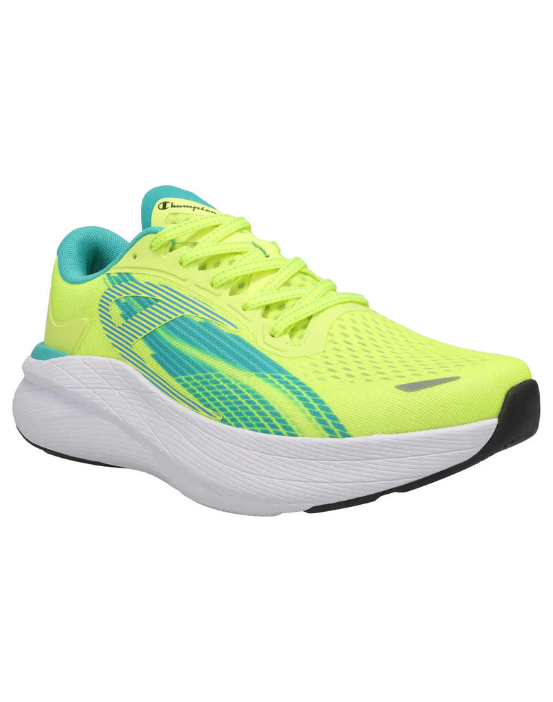 Champion Men's Acceleron Shoes Light Yellow/Teal