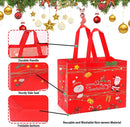 LONGRV 12Pack Christmas Gift Bags Large Christmas Gift Bags with Handles Reusable Gift Bag
