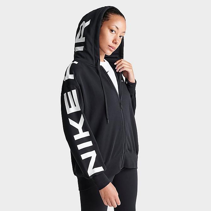 WOMEN'S NIKE SPORTSWEAR AIR FLEECE OVERSIZED FULL-ZIP HOODIE