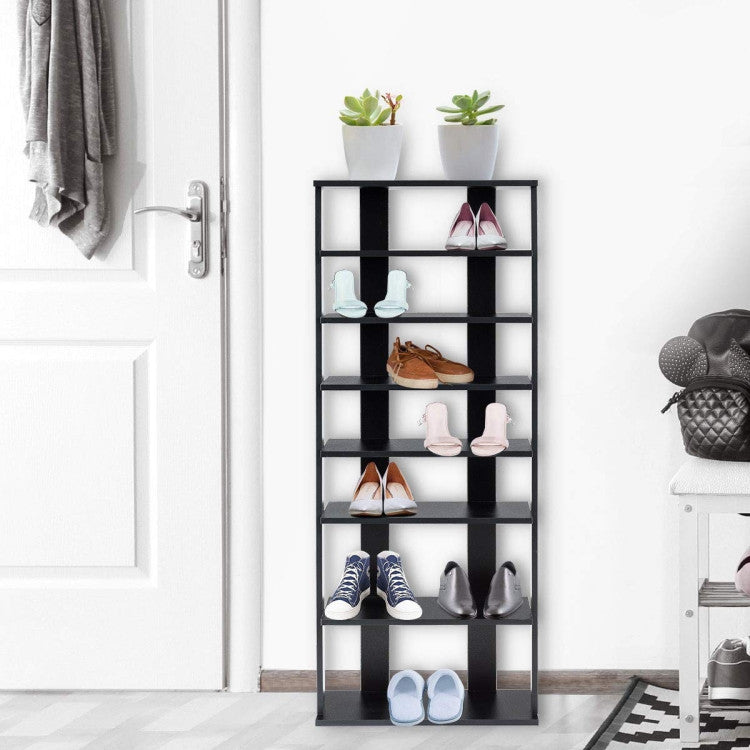 7 Tiers Vertical Shoe Rack for Front Door