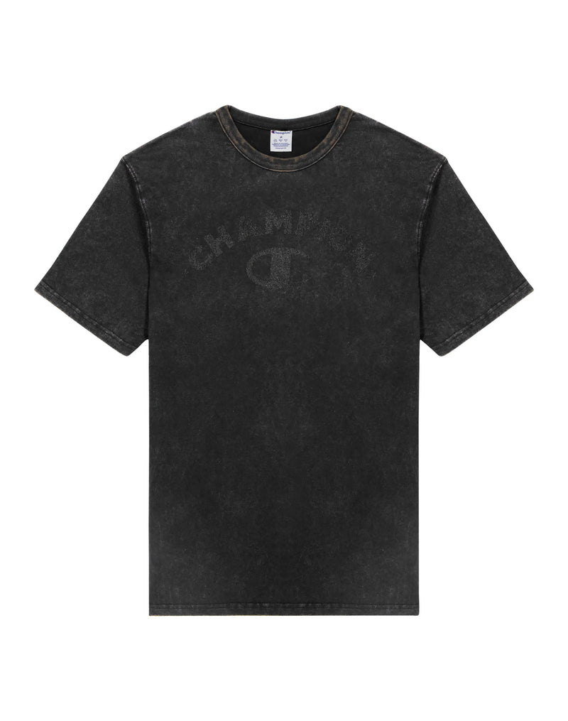 Graphic T-Shirt, Vintage Wash, Tonal Arched Champion Logo
