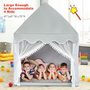 Kids Large Play Castle Fairy Tent with Mat
