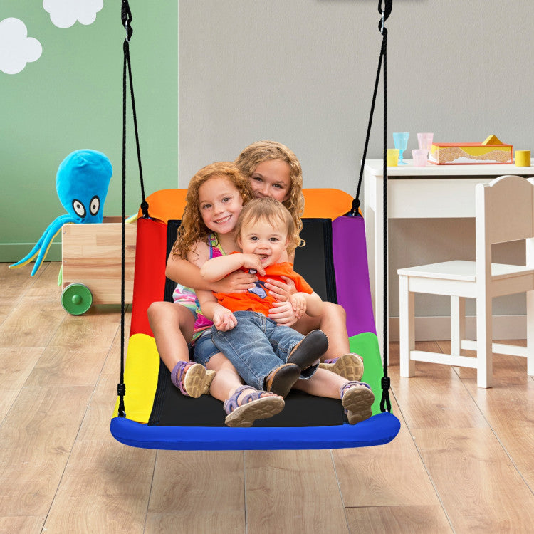 700lbs Giant 60 Inch Platform Tree Swing for Kids and Adults